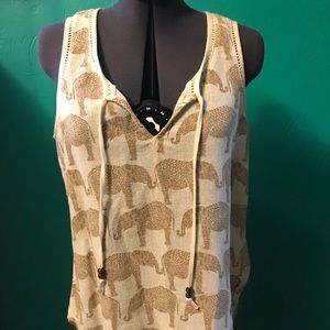 Lucky Brand Elephant Tank